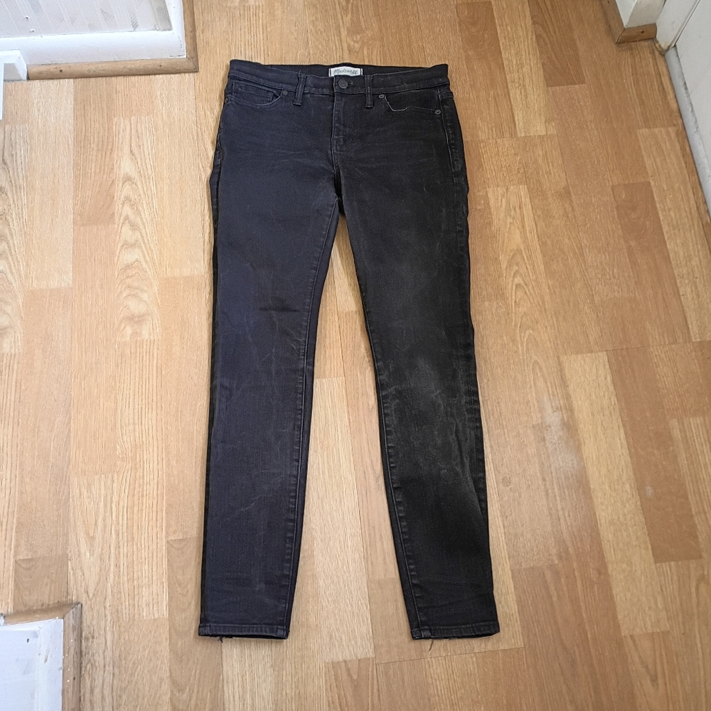 Madewell Skinny Jeans Women's 28 Black Skinny Skinny